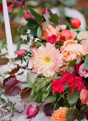 Autumnal Table Florals