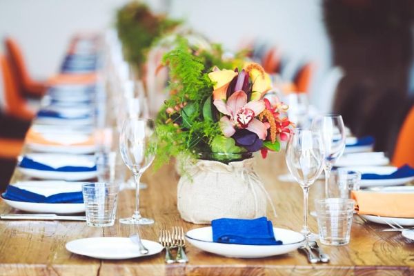 Long Table Close Up